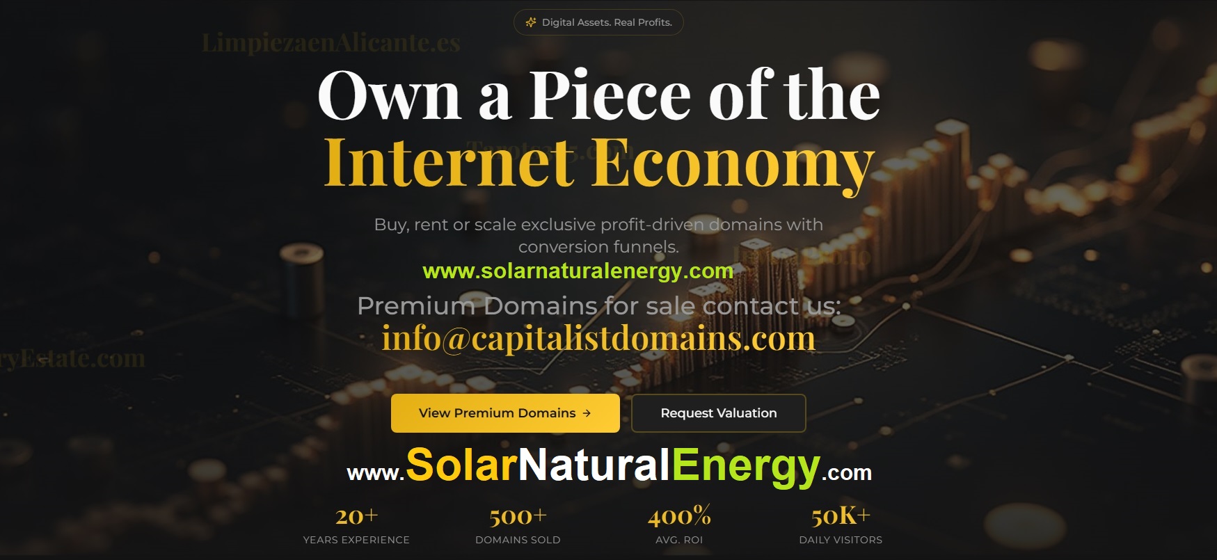 SolarNaturalEnergy.com | Natural Solar Power & Sustainable Solutions brand domain